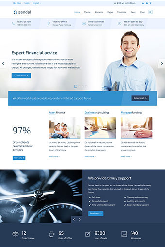 Sandal HTML Template