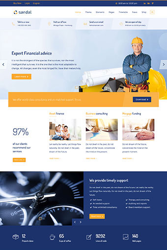 Sandal HTML Template