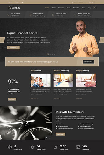 Sandal HTML Template