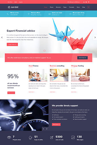 Sandal HTML Template